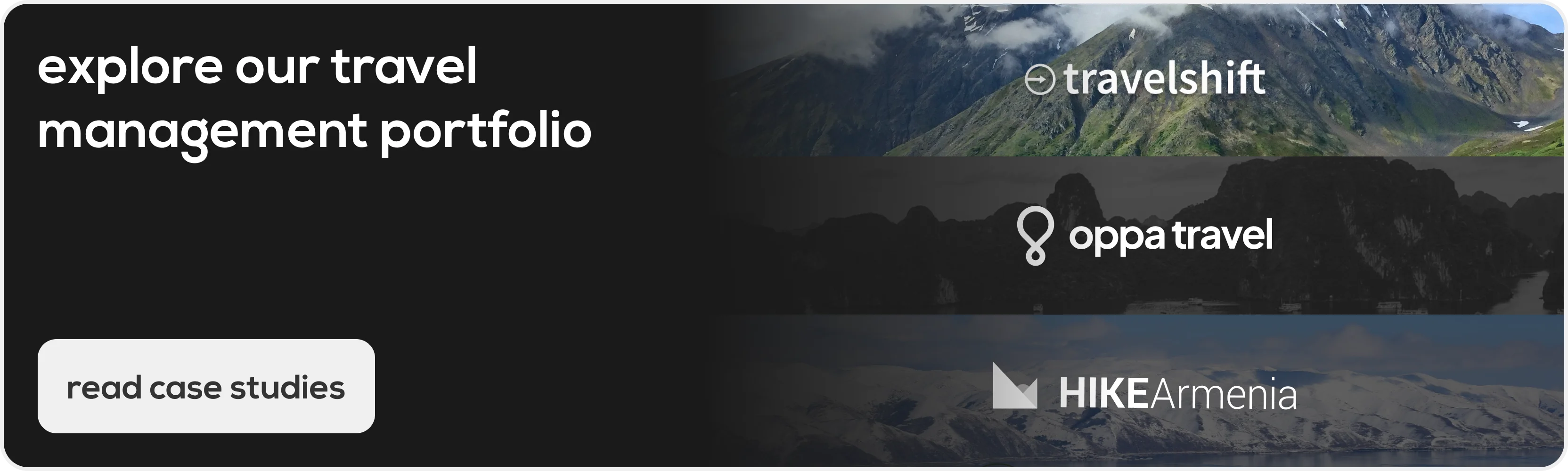 Explore our travel management portfolio