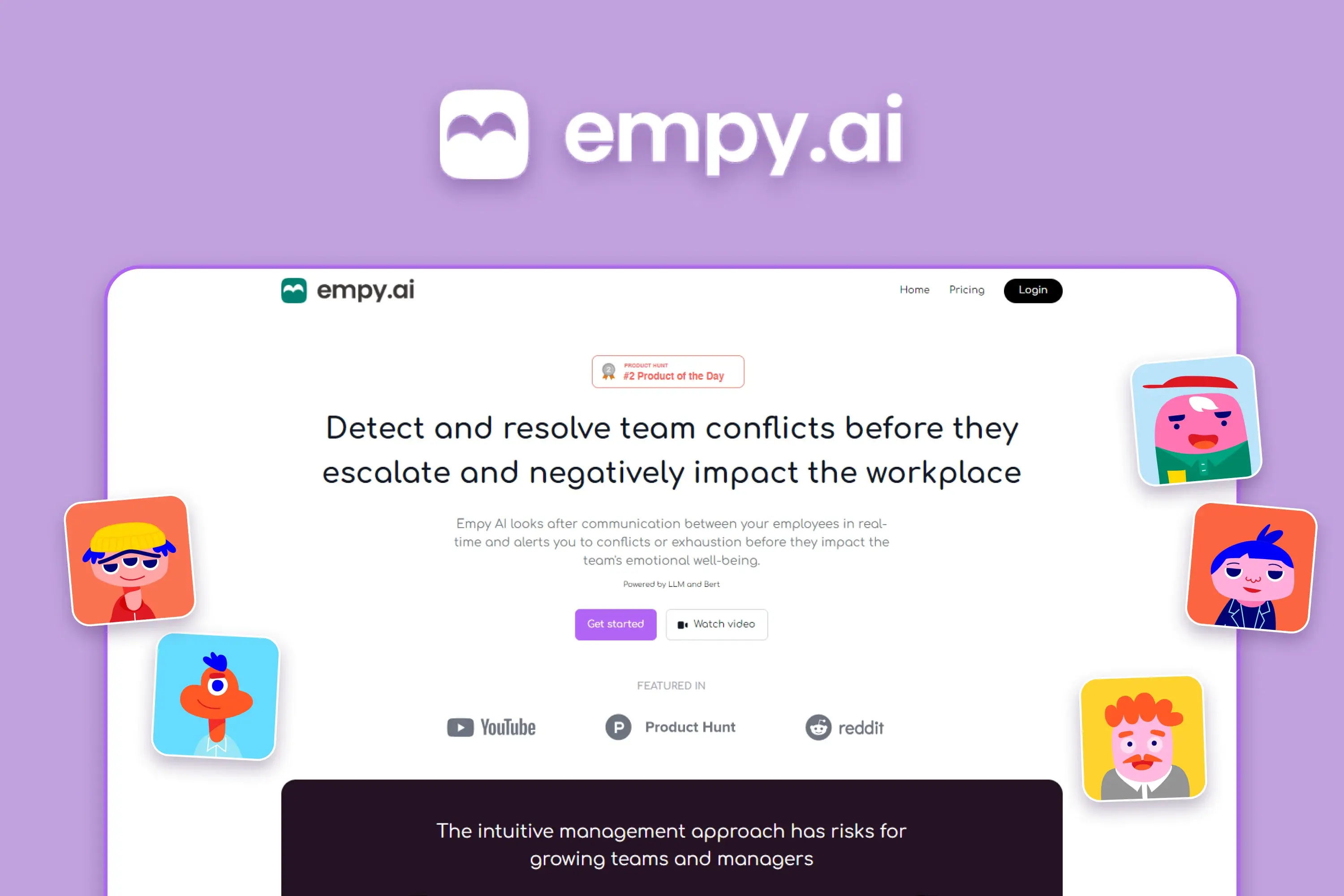 Empy.ai: conflict resolution LLM software development and slack integration by Milies software development firm