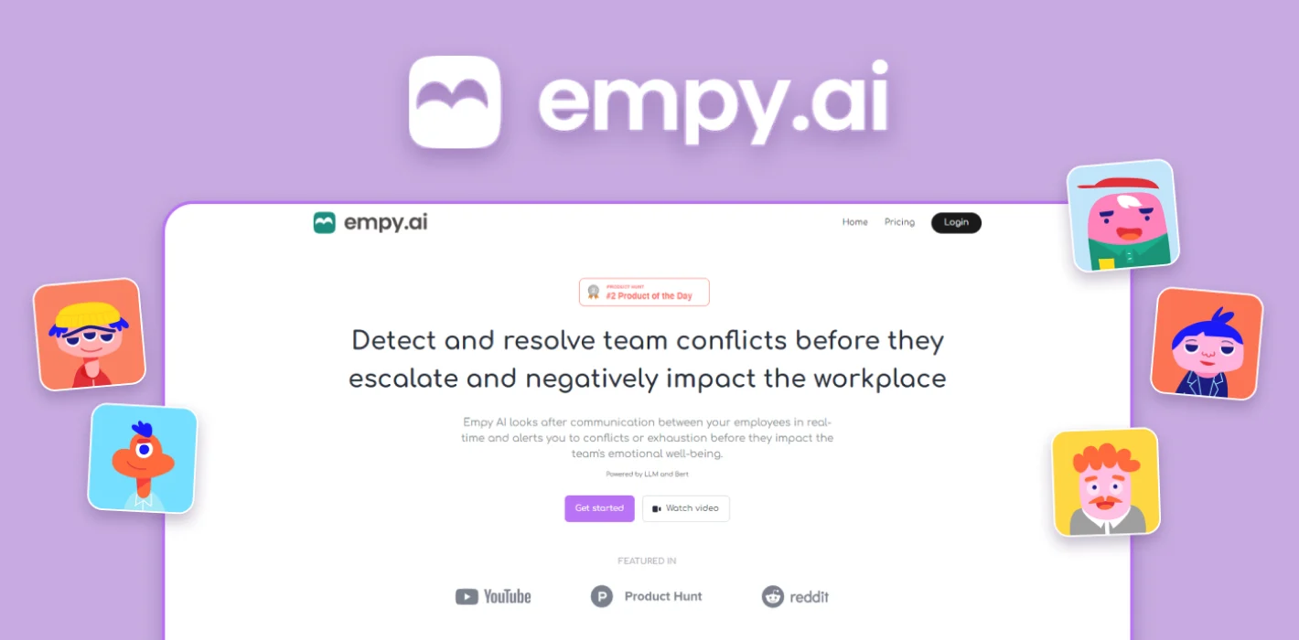 Empy.ai: conflict resolution LLM software development and slack integration by Milies software development firm