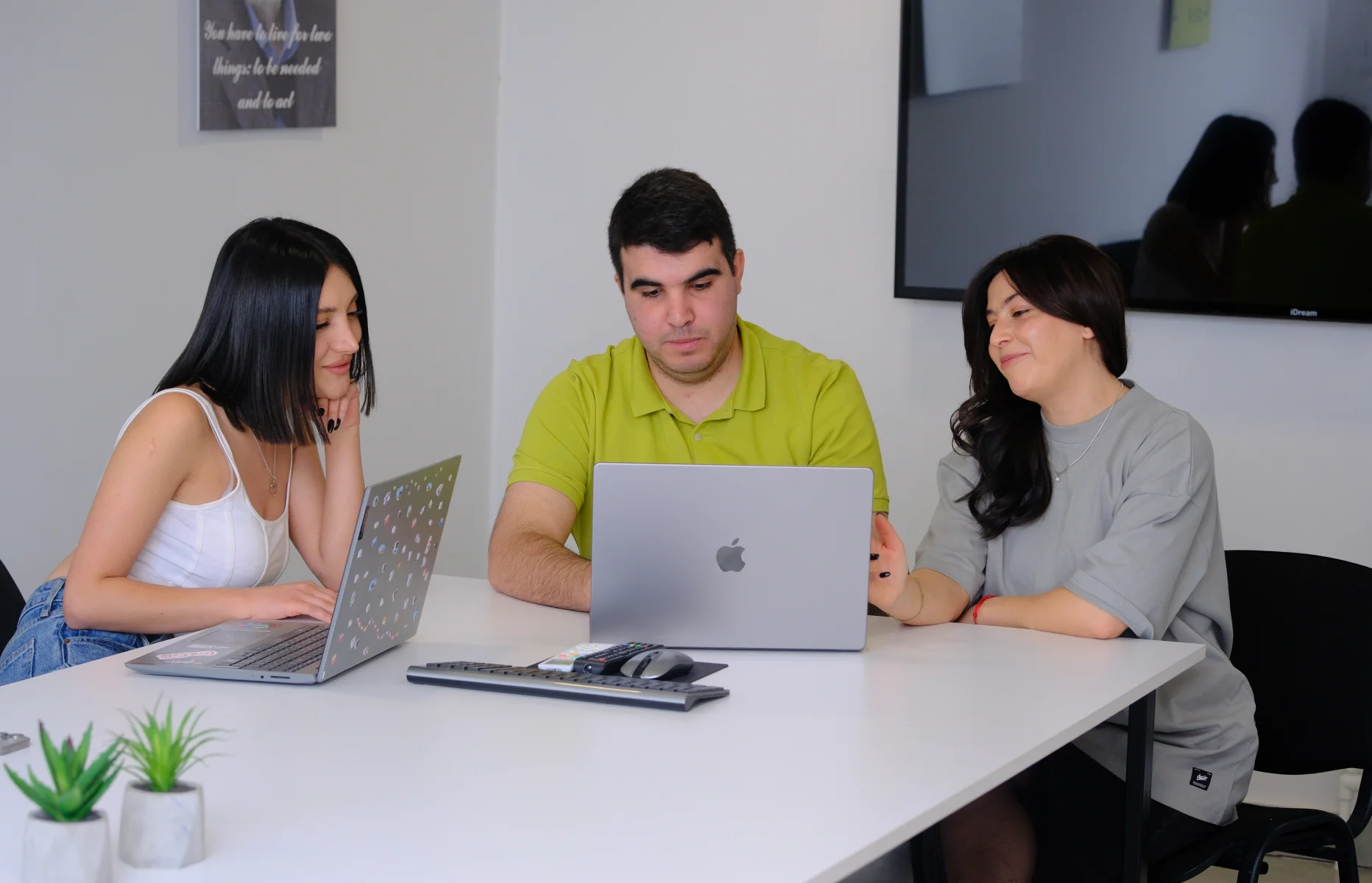 Software development collaboration — reference photography