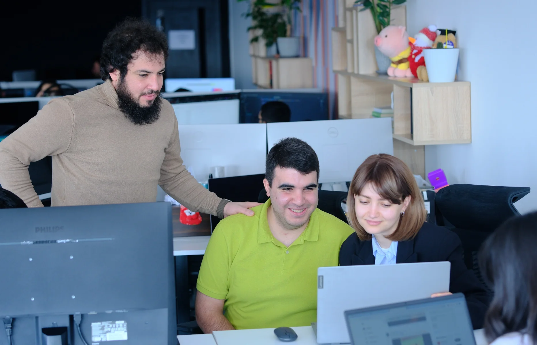 Software development collaboration — reference photography
